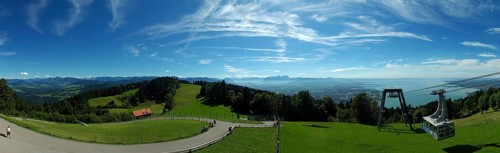 Panoramic view from the Pfänder