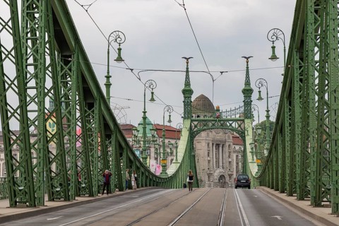 A picture of the Liberty Bridge