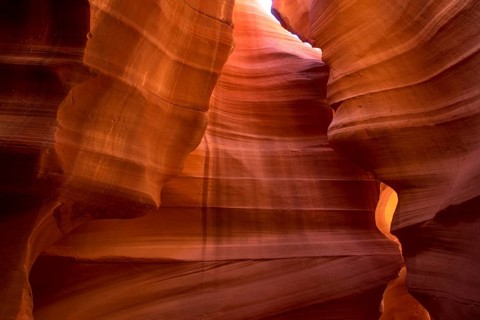 Arizona Antelope Canyon on Navajo land near Page USA