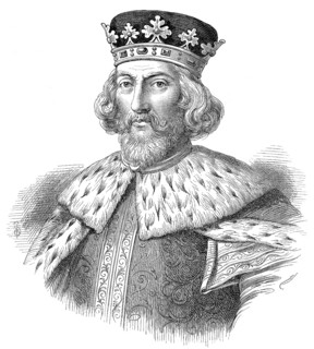 John or John Lackland, 1166 - 1216, King of England from 1199 to 1216, Johann Ohneland, Jean