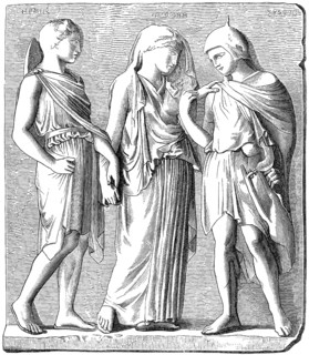 Hermes, Eurydice and Orpheus, Greek mythology
