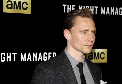 Tom Hiddleston at the Los Angeles premiere of AMC's 'The Night Manager' held at the DGA Theater in