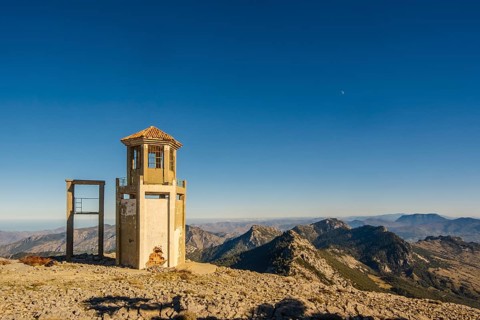 Watch Tower in Jebel Khmes, Morocco - The Highest peak in Talassemtane National Park in North