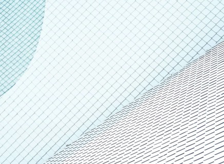 Nahaufnahme der abstrakten geometrischen und runden Formstruktur Wand