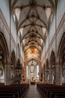 Bad Urach, Collegiate Church of St Amandus, St Amandus, view to the east