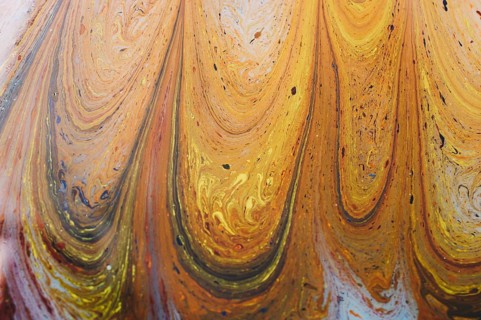 Abstract marbling art patterns in paint as background