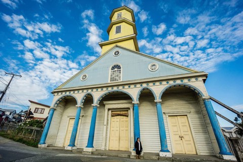 Kirche von Chonchi, - Kirche von San Carlos Borromeo -, 18. bis 19. Jahrhundert, Nationales