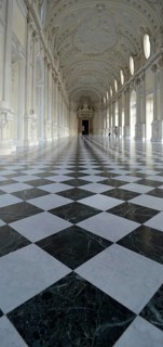 Royal residence of Venaria Reale, Italy. Gallery dedicated to goddess Diana