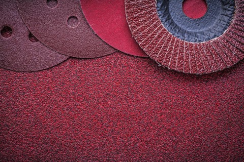 Flap discs Sanding discs on emery paper