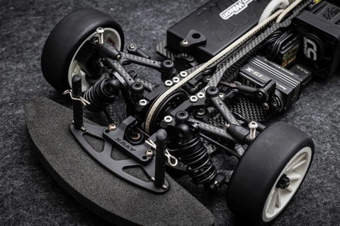 MELBOURNE, AUSTRALIA, NOVEMBER 28:RC car chassis s used in competition racing in Australia in 2022