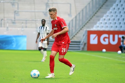 Matthias Ginter (SC Freiburg) at the football test match: SC Freiburg - FC Basel REGULATIONS