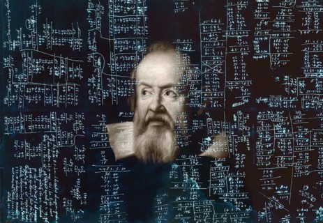 Galileo Galilei, 1564, 1642, Italian astronomer, handwritten scientific notes