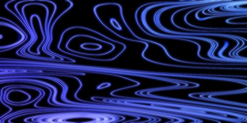 Neon Glow violet lines on a dark background, Glowing background