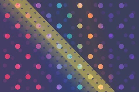 Gradient dot pattern. Graphic abstract geometric background for print. Design wallpaper. geometric