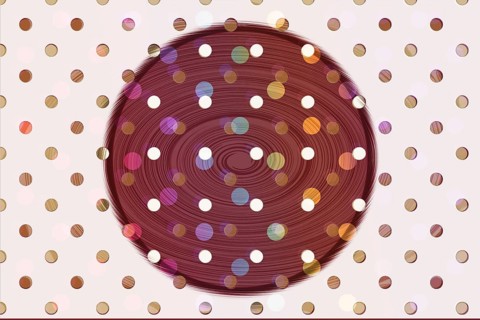 Gradient dot pattern. Graphic abstract geometric background for print. Design wallpaper. geometric