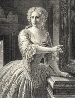 Amalia von Edelreich, character from the drama The Robbers by Friedrich Schiller, 1759 - 1805