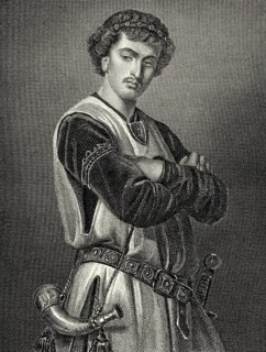 Don Manuel, character from the tragedy The Bride of Messina by Friedrich Schiller, 1759 - 1805