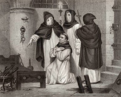 The torture of Girolamo Hieronymus Savonarola, 1452-1498, an Italian Dominican
