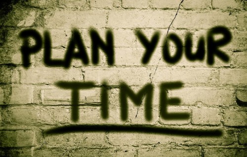 Plan Your Time Concept
