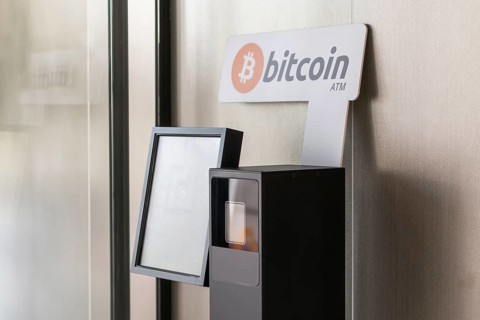 Bitcoin ATM, used for buying and selling cryptocurrencies