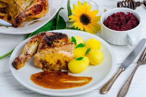 Baked chicken