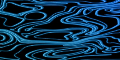 Neon Glow blue lines on a dark background, Glowing background