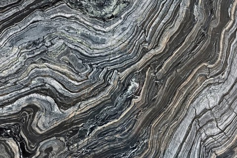 Natural pattern of marble black and white colour polished disc mineral. Super high resolution.