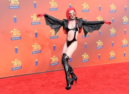 Bosco at the 2022 MTV Movie and TV Awards held at Barker Hangar in Santa Monica, USA on June 6,