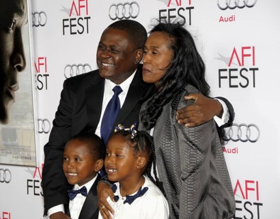 Dr. Bennet Omalu at the AFI FEST 2015 Centerpiece Gala premiere of 'Concussion' held at the TCL
