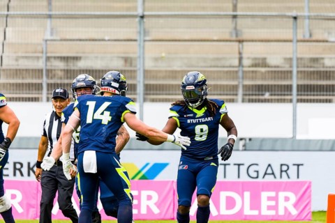 European League of Football, ELF/ Game : Barcelona Dragons at Stuttgart Surge on July. 23. 2023, in