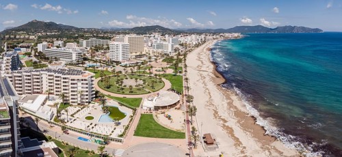 Cala Millor, Sant Llorenç des Cardassar, Mallorca, Balearic Islands, Spain, Europe