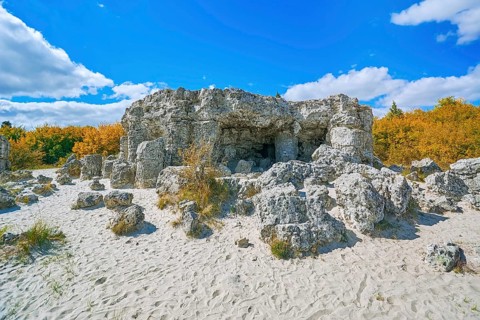 The Stone Desert (Pobiti Kamani) - Fabulous Rock Phenomenon in Varna Province, Bulgaria Varna,
