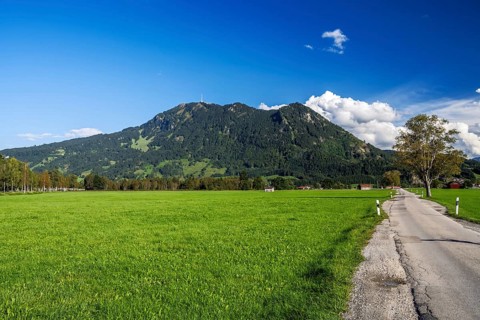 The Grünten in the Bavarian Allgäu Alps