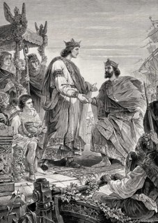 Meeting of Henry the Fowler and Charles III the Simple, 7 November 921, Treaty of Bonn