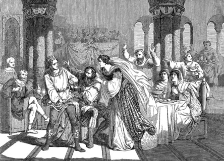 Alberic II (912-954) together with Hugh of Arles or Hugh of Provence, King of Italy from 924 to 947