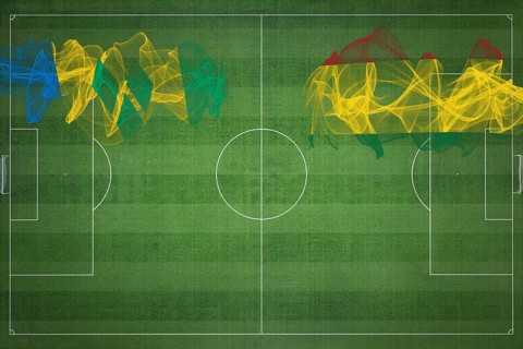 Saint Vincent and the Grenadines vs Bolivia Soccer Match, national colors, national flags, soccer