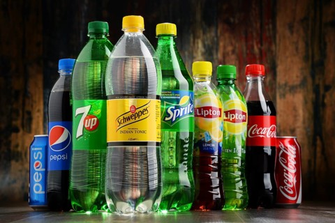 Global soft drink market is dominated by brands of few multinational companies founded in North