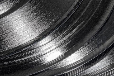 Old vinyl records