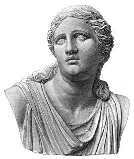 Niobe, a daughter of Tantalus and of either Dione, a figure in Greek mythology, Niobe, die Tochter