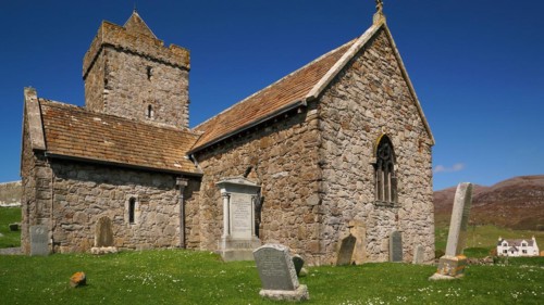 Scotland, St Clements Church, Outer Hebrides