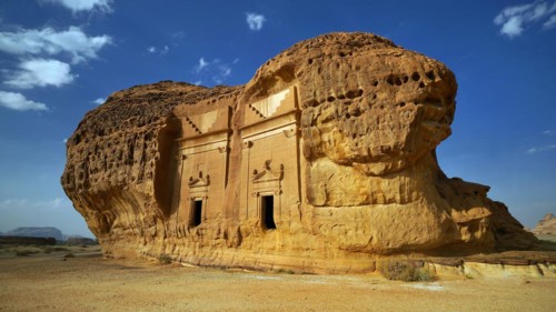 Middle East, Saudi Arabia, Nabataean granary in Al Ula, Al Ula, Asia