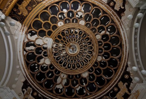 Built by Lossow and Kühne, view into the dome