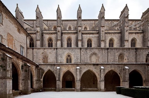 Frankr Saint-Maximin-la-Sainte-Baume Basilica Sainte-Madelaine 60154 North side of the nave seen