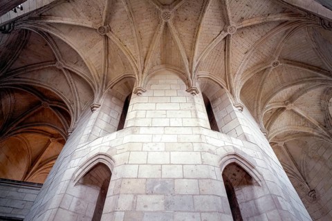 Amboise, castle, Château d'Amboise, Tour des Minimes, vaults