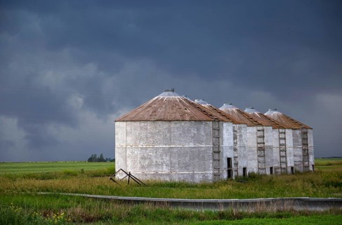 Prairie Storm Clouds Canada Saskatchewan Dramatic Summer