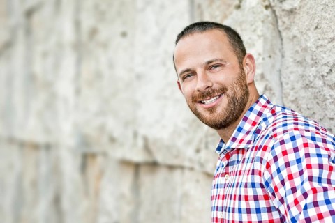 An image of a handsome man with a beard