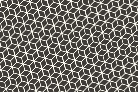 Seamless abstract cubic geometrical background