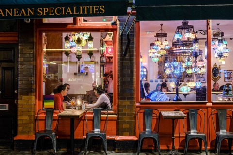 Turkish restaurant, Soho, London, England, Great Britain