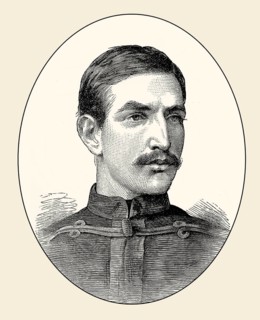 Major W. M. Laurence, Cape Mounted Rifleman, South African forces, 19th century, From British