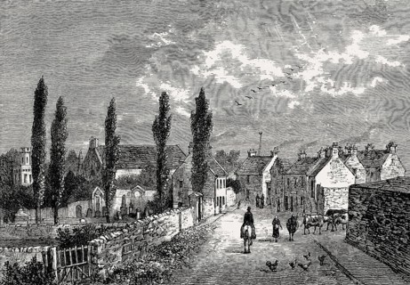 View of Restalrig, Edinburgh, Scotland, 19th century